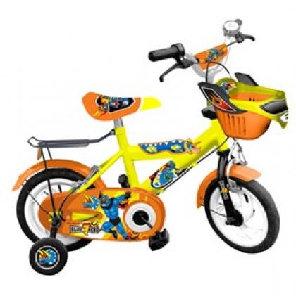 Blue Superman (66) 12 inch Children bicycle 